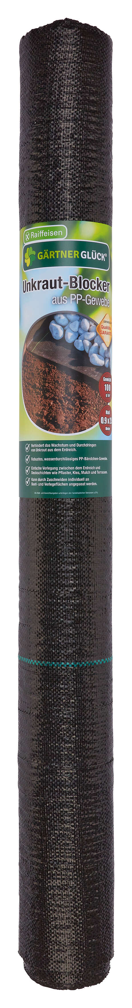 GÄRTNERGLÜCK Unkrautblocker